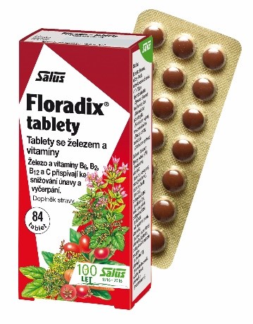 Floradix Železo v tabletovej forme